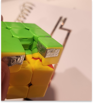 Cube has a corcuit inside