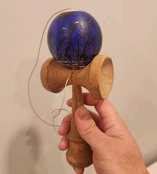 Kendama on the on the top