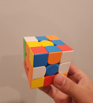 Unsolved runik's cube