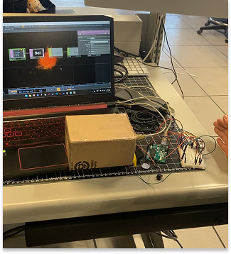 First prototype with touchdesigner