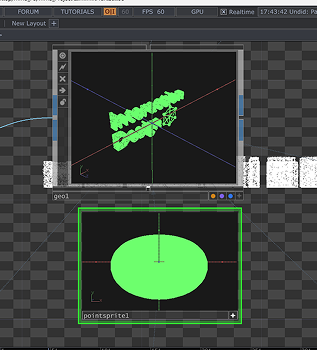 Added a sprites particle to model