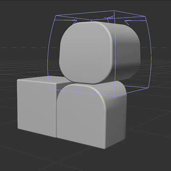 Individual pieces of a rubik's cube: side, centre, corner