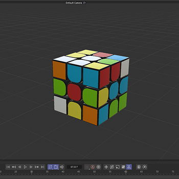 Added colour in a scrambled pattern