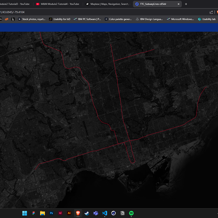 experimented with colour